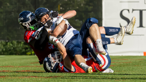 Nervenkitzel pur: Calanda Broncos k&auml;mpfen sich ins CEFL-Finale