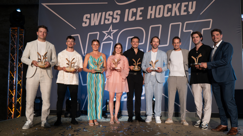 An der Swiss Ice Hockey Night werden die besten aus allen Ligen ausgezeichnet