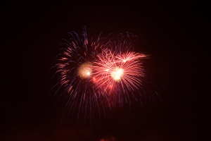 Feuerwerk zum ersten August in Wangen-Br&uuml;ttisellen