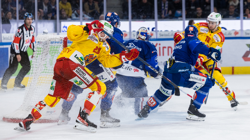 Biel erh&ouml;ht den Vorsprung in der Serie gegen den ZSC