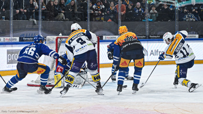 Kloten gewinnt eine hitzige Partie in Zug