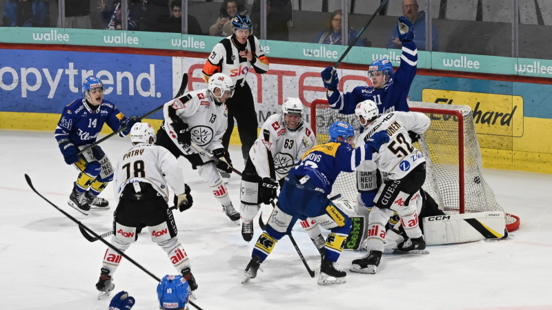 Der EHC Kloten l&auml;sst den HC Lugano alt aussehen. Verdikt: 6:3