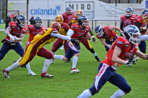 Knapp trockener Saisonstart f&uuml;r die Calanda Broncos