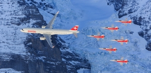 Patrouille Suisse am Lauberhornrennen