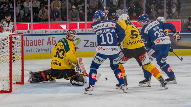 Dreimal zur&uuml;ck, am Ende obenauf: ZSC Lions bezwingen Bern 5:3